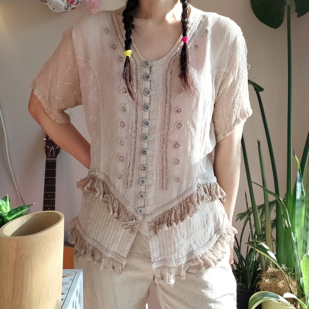 Papa oriental unique shirt top s